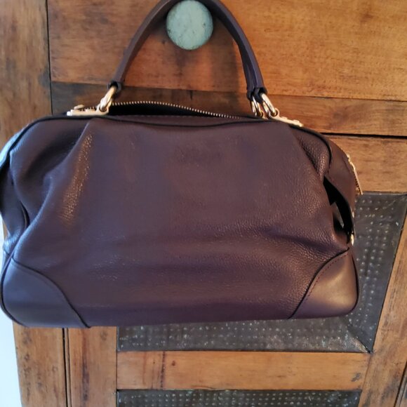 Coach Lane Satchel 69621 in Oxblood - Picture 5 of 12